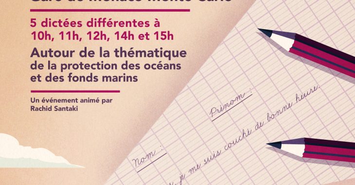 Immagine Dictée en Gare 2026 a Monaco: evento gratuito tra cultura, lingua francese e sostenibilità