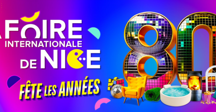 Immagine La Foire Internationale de Nice festeggia 80 anni con lo spirito degli anni ’80