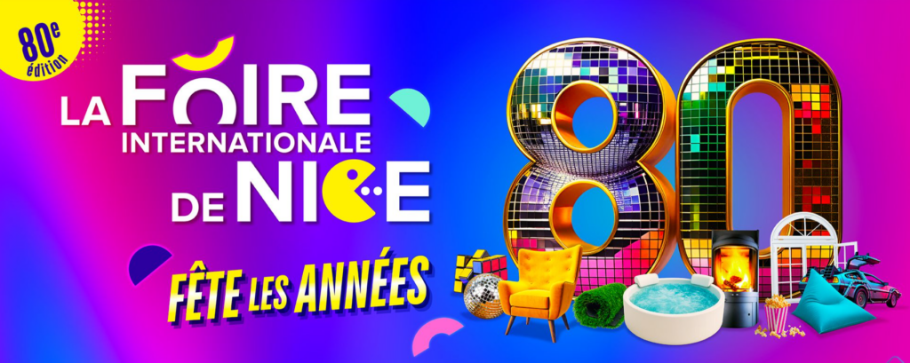 Immagine La Foire Internationale de Nice festeggia 80 anni con lo spirito degli anni ’80