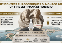 Immagine Rencontres Philosophiques de Monaco 2026: Programma e Appuntamenti di Aprile