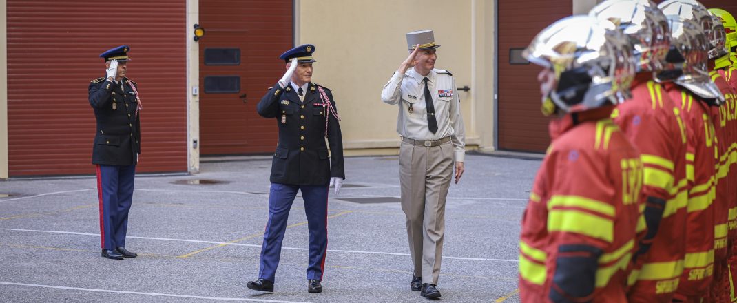 Immagine Visita ufficiale a Monaco: rafforzata la cooperazione tra i sapeurs-pompiers e la sicurezza civile francese