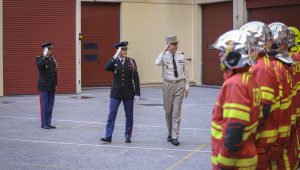 Immagine Visita ufficiale a Monaco: rafforzata la cooperazione tra i sapeurs-pompiers e la sicurezza civile francese