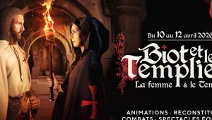 Immagine Biot et les Templiers 2026: la plus grande fête médiévale de la Côte d’Azur avec un vidéomapping record