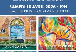 Immagine Mostra collettiva all’Espace Neptune di Saint-Jean-Cap-Ferrat: arte, luce e paesaggio con Otieva, Walter, Vanhoutte e Garcia