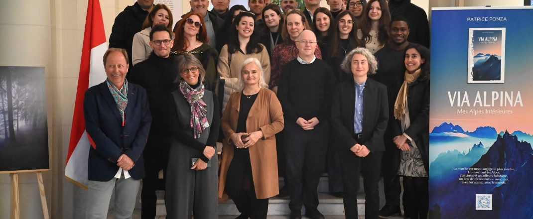 Immagine La Fondazione di Monaco alla CIUP di Parigi: evento culturale sulla Via Alpina e il libro di Patrice Ponza