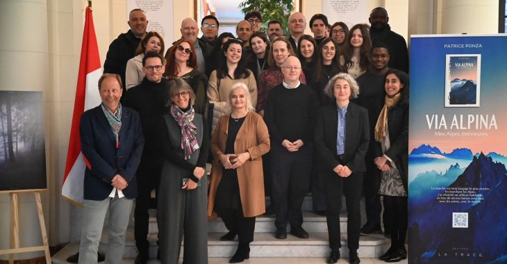 Immagine La Fondazione di Monaco alla CIUP di Parigi: evento culturale sulla Via Alpina e il libro di Patrice Ponza