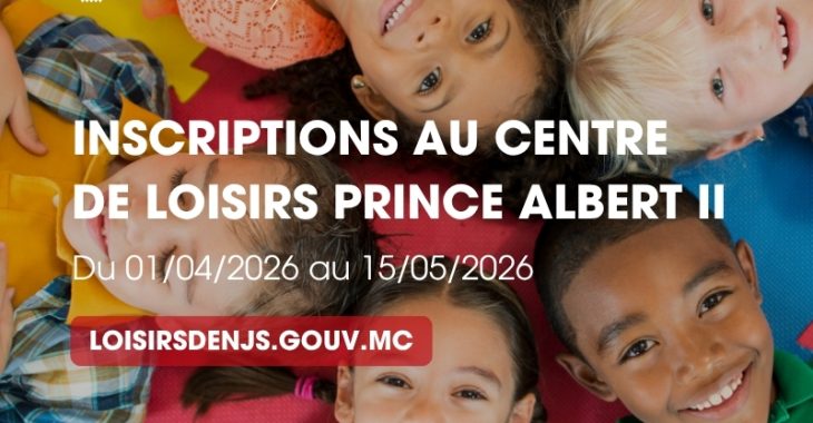 Immagine Iscrizioni 2026-2027 al Centro di Loisirs Prince Albert II di Monaco: date, modalità e informazioni utili