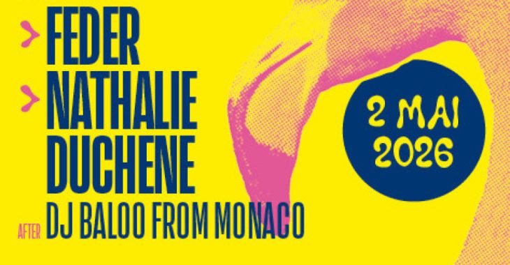 Immagine Electro Spring Party 2026 au Grimaldi Forum de Monaco: Feder en tête d’affiche d’une nuit électro le 2 mai