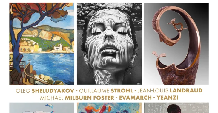 Immagine “Résonances” a Saint-Jean-Cap-Ferrat 2026: sei artisti contemporanei in mostra all’Espace Neptune tra Europa e Africa