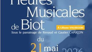 Immagine Biot, torna il Festival Heures Musicales 2026: Capuçon, Bruce Liu e giovani talenti per la 43ª edizione