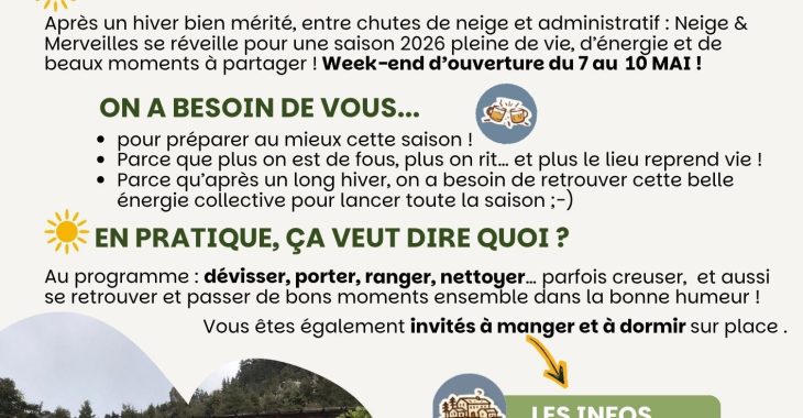 Immagine Neige & Merveilles riapre a Tende: dal 7 al 10 maggio 2026 un evento solidale tra natura e sostenibilità