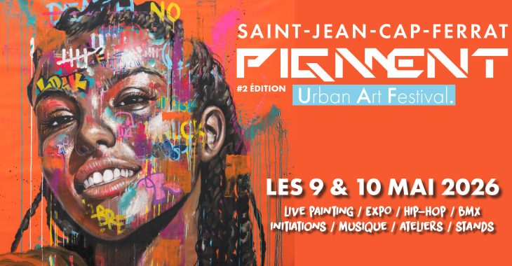 Immagine Street art vista mare: a Saint-Jean-Cap-Ferrat torna il Pigment Festival 2026
