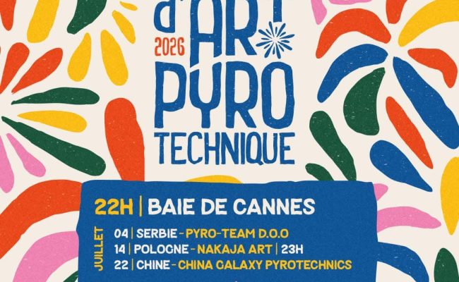 Cannes International Fireworks Festival 2026