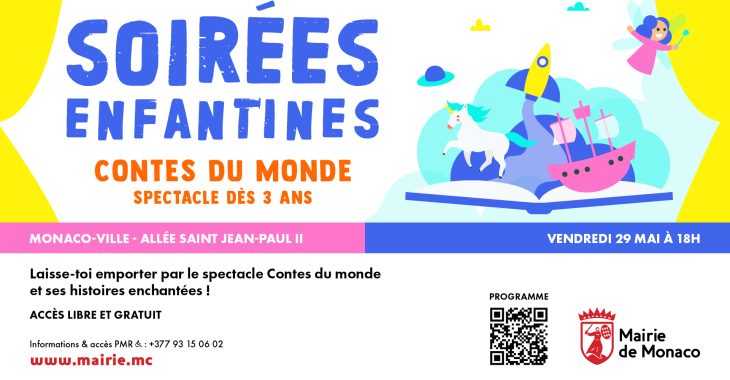 Immagine Monaco: spectacles gratuits et animations pour enfants de mai à août 2026 Immagine Monaco: spectacles gratuits et animations pour enfants de mai à août 2026