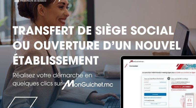Immagine Monaco lancia un nuovo tele-servizio su MonGuichet.mc: pratiche aziendali più semplici e digitali