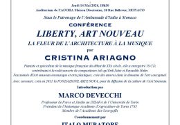 Immagine Monaco celebra l’arte Liberty: conferenza tra musica, architettura e natura con Cristina Ariagno