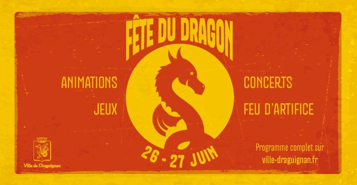 Immagine Fête du Dragon 2026 a Draguignan: due giorni tra spettacoli, mercatini, tradizioni provenzali e fuochi d’artificio