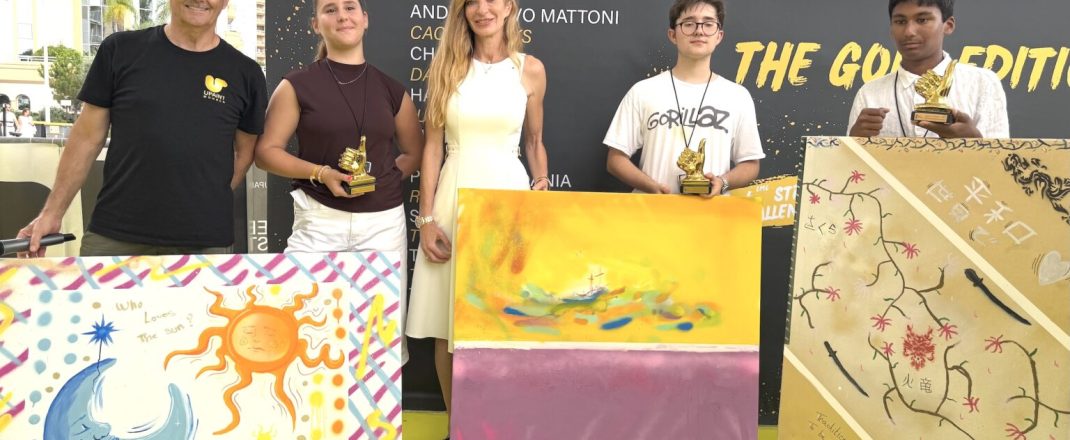 Immagine UPAINT Monaco: tre giovani talenti vincono ex aequo lo Street Art Challenge Junior alla decima edizione del festival