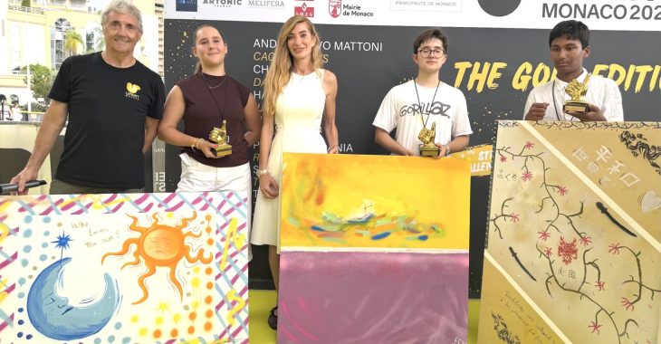 Immagine UPAINT Monaco: tre giovani talenti vincono ex aequo lo Street Art Challenge Junior alla decima edizione del festival