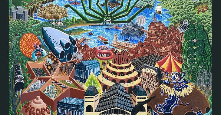 Immagine Hervé Di Rosa à Cannes: “Mirages du monde” à La Malmaison explore 40 ans de création entre voyages et Figuration Libre
