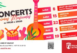 Immagine Estate a Monaco: i Baletti Coco Beach in concerto al Square Gastaud per le Soirées Musicales Estivales