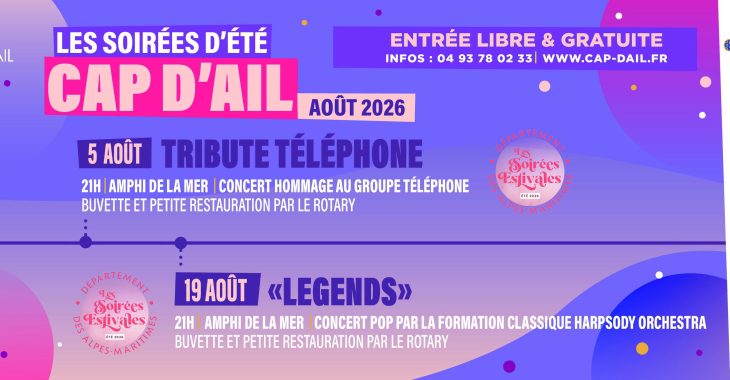 Immagine Tribute Téléphone a Cap d’Ail: il rock francese torna protagonista alle Soirées Estivales con Jean-Louis & Co