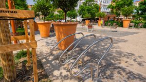 Immagine Cannes boosts sustainable mobility with new free parking facilities for bicycles and scooters in the city centre