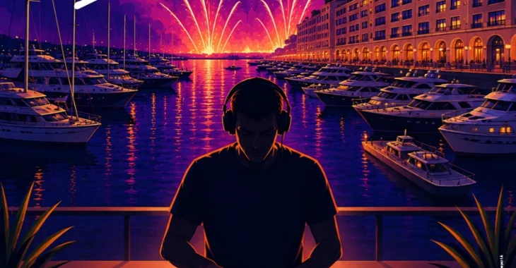 Immagine Fuochi d’artificio a Monaco 2026: due serate piromusicali sul Quai Albert Ier e apertura straordinaria del Jardin Exotique