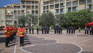 Immagine Monaco: Helmet Ceremony for Nine New Recruits of the Corps des Sapeurs-Pompiers