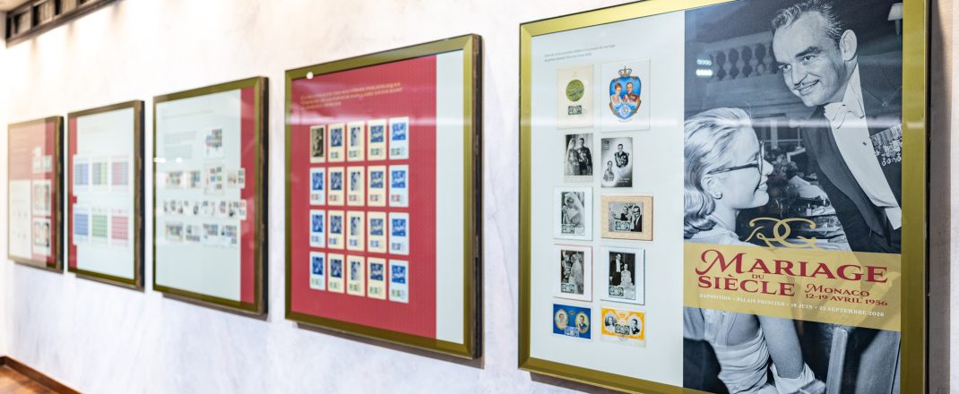 Immagine Matrimonio di Ranieri III e Grace Kelly: a Monaco una mostra celebra i 70 anni del “Matrimonio del Secolo” tra francobolli e monete
