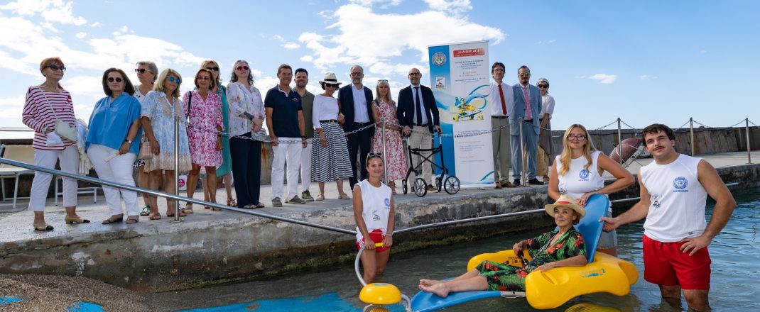 Immagine Handiplage Larvotto 2026 a Monaco: inaugurata la nuova stagione dedicata all’accessibilità balneare