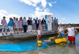 Immagine Handiplage Larvotto 2026 a Monaco: inaugurata la nuova stagione dedicata all’accessibilità balneare