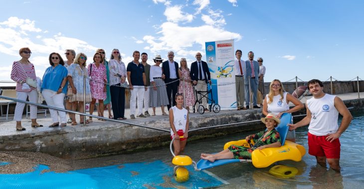 Immagine Handiplage Larvotto 2026 a Monaco: inaugurata la nuova stagione dedicata all’accessibilità balneare
