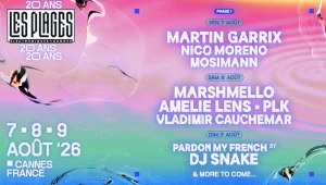 Immagine Les Plages Électroniques 2026 à Cannes: le festival fête ses 20 ans avec des superstars internationales, de nouvelles scènes et une expérience immersive sur la Croisette