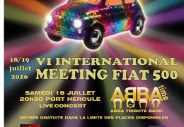 Immagine Fiat 500 storiche a Monaco: il 18 e 19 luglio torna il Monaco International Meeting sul Port Hercule