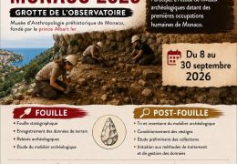 Immagine Le Musée d’Anthropologie Préhistorique de Monaco ouvre les candidatures pour une bourse de doctorat 2027 en paléoanthropologie et archéologie paléolithique