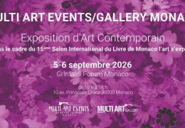 Immagine Arte contemporanea al Grimaldi Forum: a Monaco in mostra 11 artisti durante il Salon International du Livre