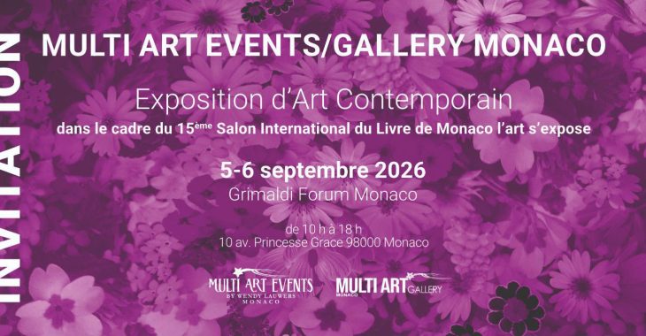 Immagine Arte contemporanea al Grimaldi Forum: a Monaco in mostra 11 artisti durante il Salon International du Livre Immagine Arte contemporanea al Grimaldi Forum: a Monaco in mostra 11 artisti durante il Salon International du Livre