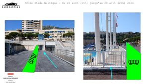 Immagine Stade Nautique Rainier III in Monaco: access changed from August 23 to 29
