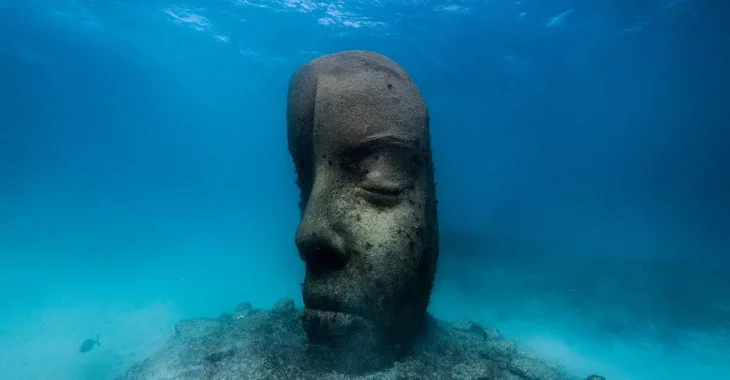Immagine Cannes inaugure son musée sous-marin: six sculptures immergées au large des îles de Lérins Immagine Cannes inaugure son musée sous-marin: six sculptures immergées au large des îles de Lérins