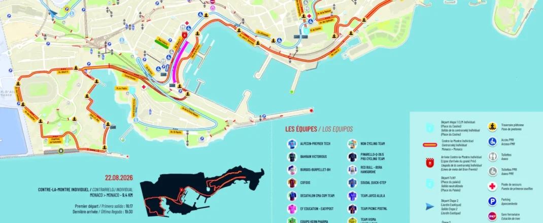 Immagine La Vuelta 2026 in Monaco: Complete Guide to Watching the Race on August 22 and 23