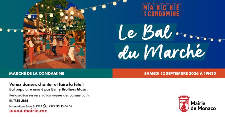 Immagine Bal du Marché a Monaco: il 12 settembre musica e festa alla Condamine