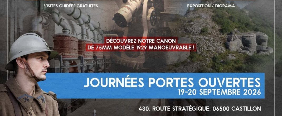 Immagine Journées Européennes du Patrimoine, il Fort de Castillon apre le porte ai visitatori