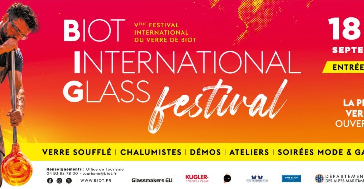 Immagine Biot International Glass Festival 2026: quand le verre devient art entre feu, créativité et tradition Immagine Biot International Glass Festival 2026: quand le verre devient art entre feu, créativité et tradition