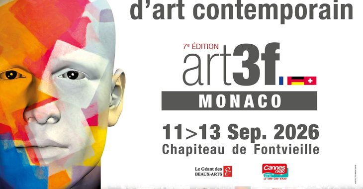 Immagine Art3f Monaco 2026: oltre 200 artisti al Salone Internazionale d’Arte Contemporanea