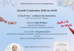 Immagine Dante Alighieri Monaco: the 2026–2027 cultural season explores health, art, science and Made in Italy