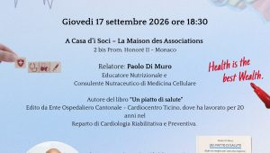 Immagine Dante Alighieri Monaco: al via la stagione culturale 2026-2027 tra salute, arte, scienza e Made in Italy