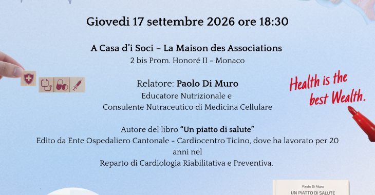 Immagine Dante Alighieri Monaco: the 2026–2027 cultural season explores health, art, science and Made in Italy