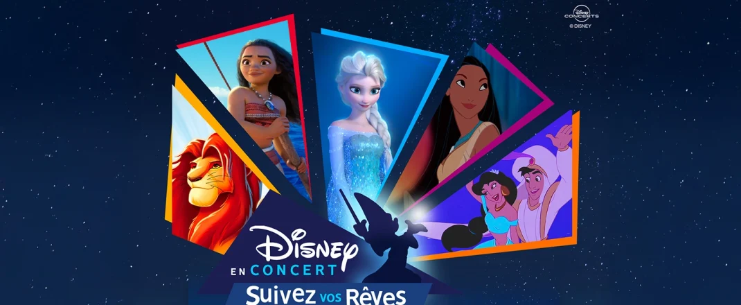 Immagine Disney in Concerto al Grimaldi Forum Monaco: la magia Disney prende vita tra musica, immagini e luci