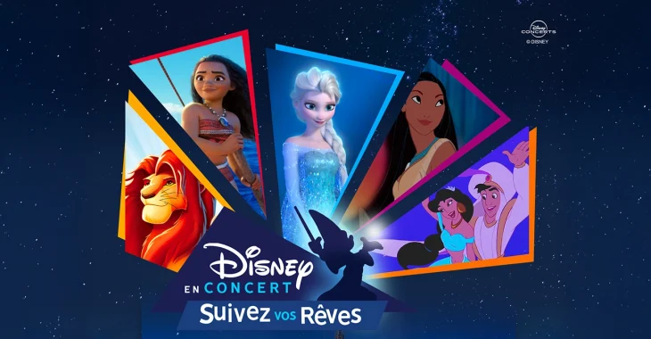 Immagine Disney in Concerto al Grimaldi Forum Monaco: la magia Disney prende vita tra musica, immagini e luci